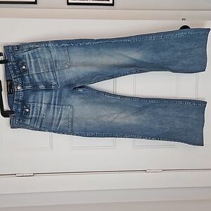 Veronica Beard Light Blue Wide Leg Jeans